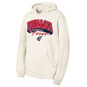 Youth Outerstuff Natural Indiana Fever Powerful Fleece Hoodie
