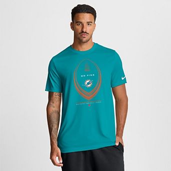 Men's Nike Aqua Miami Dolphins Legend Icon Dri-FIT T-Shirt