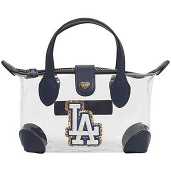 Stoney Clover Lane Los Angeles Dodgers Clear Pouchette Crossbody Bag