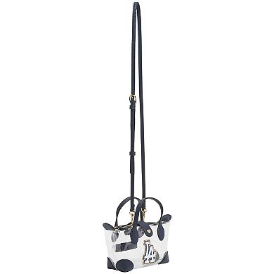 Stoney Clover Lane Los Angeles Dodgers Clear Pouchette Crossbody Bag