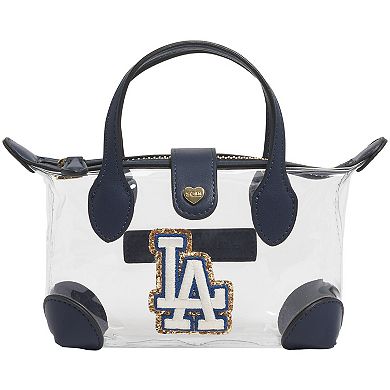 Stoney Clover Lane Los Angeles Dodgers Clear Pouchette Crossbody Bag
