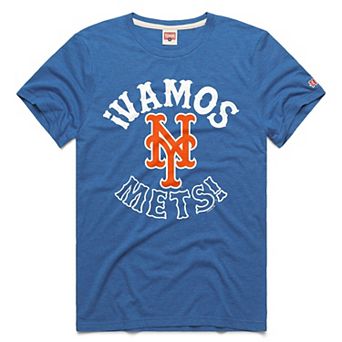 Men's Homage Royal New York Mets Vamos Tri-Blend T-Shirt