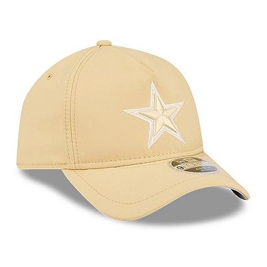 Men's New Era Tan Dallas Cowboys Apex 9FORTY Adjustable Hat