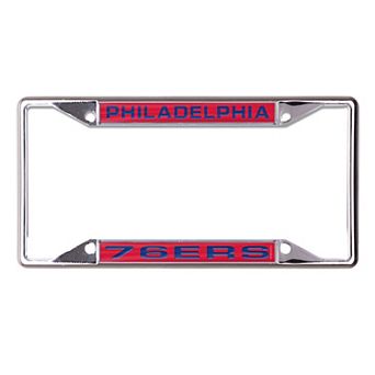 WinCraft Philadelphia 76ers Laser-Cut License Plate Frame
