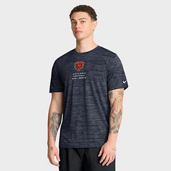 Men's Nike Navy Chicago Bears Velocity Ball Carrier Dri-FIT T-Shirt