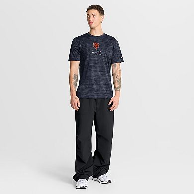 Men's Nike Navy Chicago Bears Velocity Ball Carrier Dri-FIT T-Shirt
