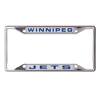 WinCraft Winnipeg Jets Laser-Cut License Plate Frame