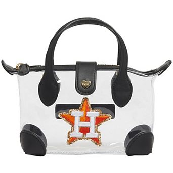 Stoney Clover Lane Houston Astros Clear Pouchette Crossbody Bag