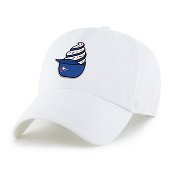 Preschool '47 White Toronto Blue Jays Ice Cream Helmet Clean Up Adjustable Hat