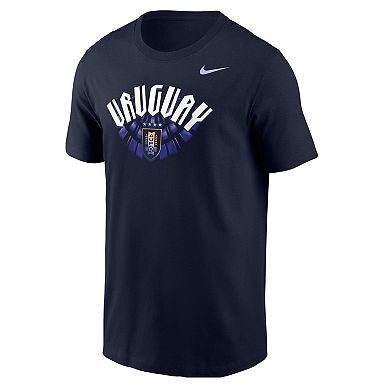 Men's Nike Navy Uruguay National Team 2026 Core T-Shirt