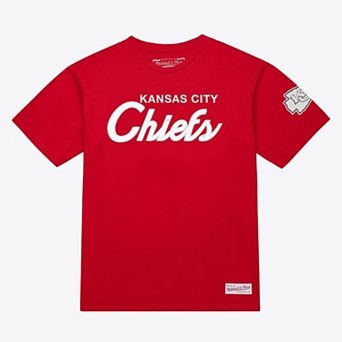 Men's Mitchell & Ness Red Kansas City Chiefs Head Coach Classic T-Shirt