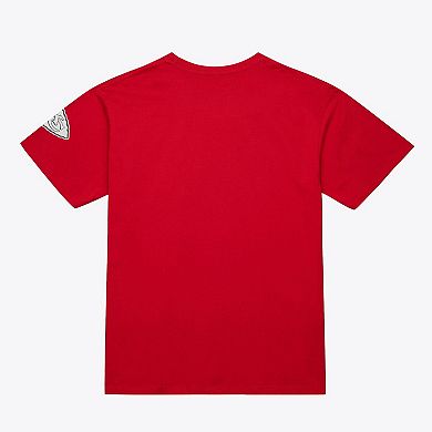 Men's Mitchell & Ness Red Kansas City Chiefs Head Coach Classic T-Shirt