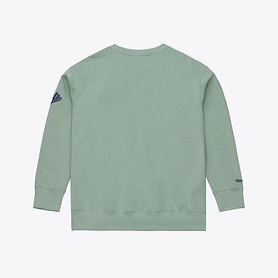 Men's Mitchell & Ness Green New York Mets Yacht Rock Fleece Sweatshirt