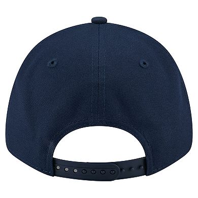Men's New Era Navy New England Patriots Core Team 9FORTY Adjustable Hat
