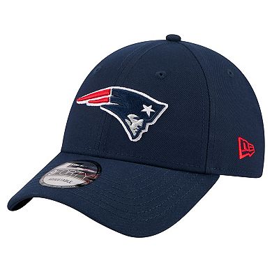Men's New Era Navy New England Patriots Core Team 9FORTY Adjustable Hat