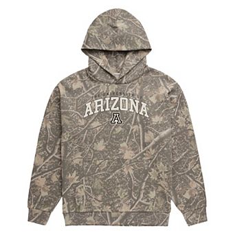 Men's Uscape Apparel Camo Arizona Wildcats Back Bay Fleece Hoodie