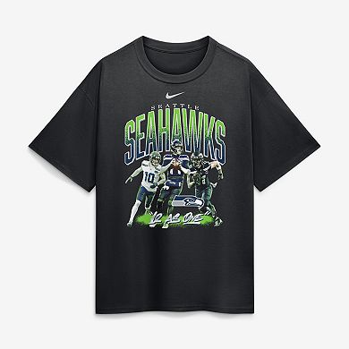 Men's Nike Black Seattle Seahawks 12 As One T-Shirt