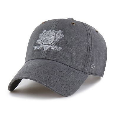 Men's Carhartt x '47 Charcoal Anaheim Ducks Clean Up Adjustable Hat