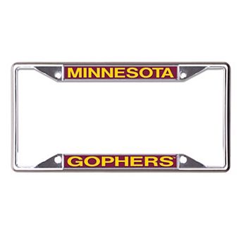 WinCraft Minnesota Golden Gophers Laser-Cut Metallic License Plate Frame