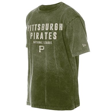 Men's New Era Olive Pittsburgh Pirates 2026 Armed Forces Day T-Shirt