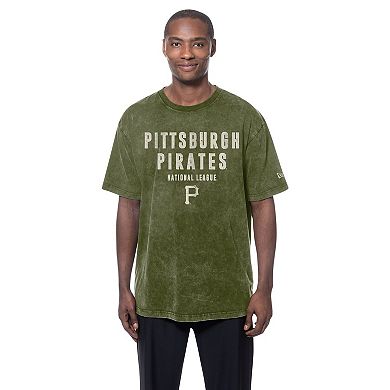 Men's New Era Olive Pittsburgh Pirates 2026 Armed Forces Day T-Shirt