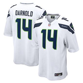 Men's Nike Sam Darnold White Seattle Seahawks Game Jersey