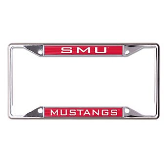 WinCraft SMU Mustangs Laser-Cut License Plate Frame
