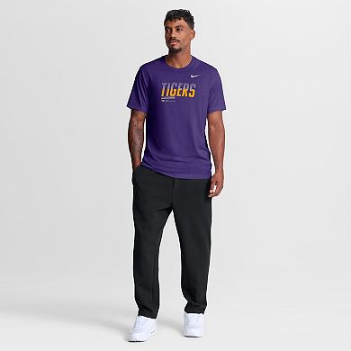 Men's Nike Purple LSU Tigers Sideline Legend Dri-FIT T-Shirt
