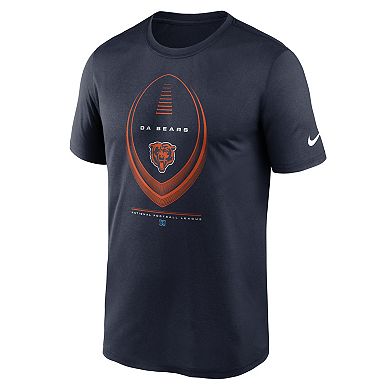 Men's Nike Navy Chicago Bears Legend Icon Dri-FIT T-Shirt
