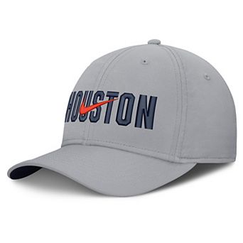 Men's Nike Gray Houston Astros Primetime Rise Dri-FIT Flex Hat