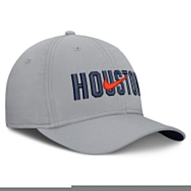 Men's Nike Gray Houston Astros Primetime Rise Dri-FIT Flex Hat