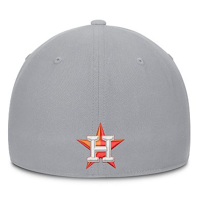 Men's Nike Gray Houston Astros Primetime Rise Dri-FIT Flex Hat