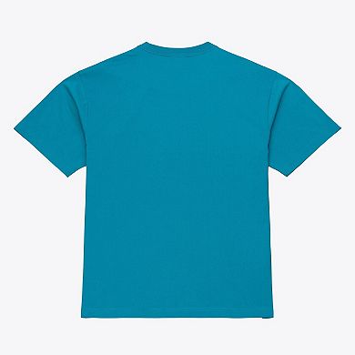 Men's Mitchell & Ness Teal Charlotte Hornets Vintage Wordmark T-Shirt