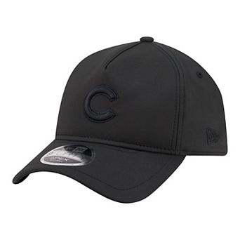 Men's New Era Black Chicago Cubs Injection Apex 9FORTY Adjustable Hat