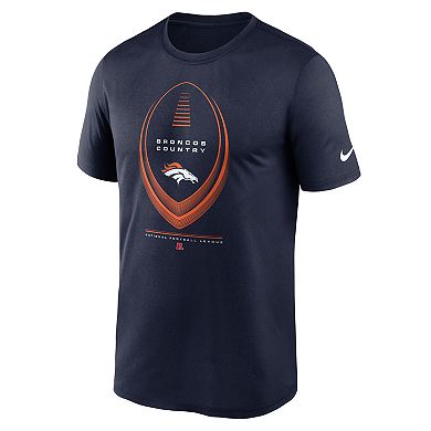 Men's Nike Navy Denver Broncos Legend Icon Dri-FIT T-Shirt