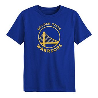 Preschool Outerstuff Royal Golden State Warriors Primary Logo T-Shirt