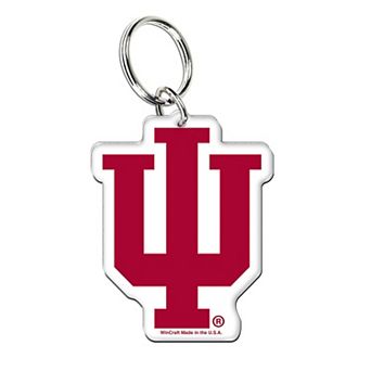 WinCraft Indiana Hoosiers Premium Acrylic Team Key Ring