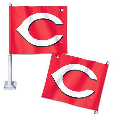 "WinCraft Cincinnati Reds 12"" x 13"" Double-Sided Car Flag"