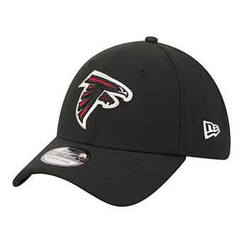 Men's New Era Black Atlanta Falcons Core Team 39THIRTY Flex Hat