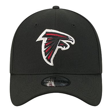 Men's New Era Black Atlanta Falcons Core Team 39THIRTY Flex Hat