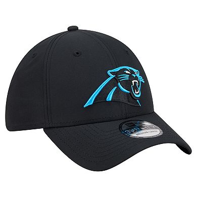 Men's New Era Black Carolina Panthers Core Team 39THIRTY Flex Hat