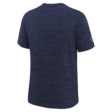 Youth Nike Navy Denver Broncos Sideline Velocity Dri-FIT T-Shirt