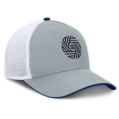 Men's Fanatics Gray San Diego FC Knuckle Trucker Adjustable Hat
