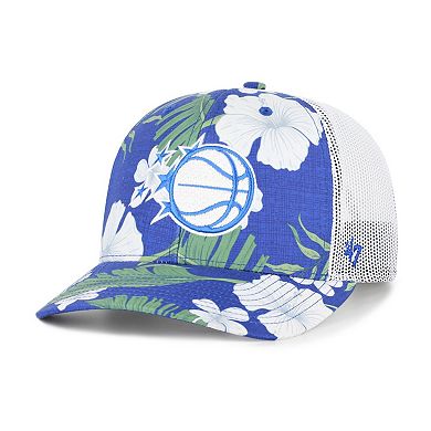 Men's '47 Royal Orlando Magic Beach Side Trucker Adjustable Hat