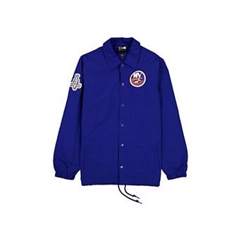 Men's New Era Blue New York Islanders Champs Full-Snap Jacket