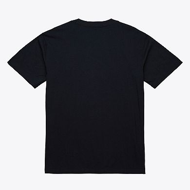 Men's Mitchell & Ness Black Minnesota Timberwolves Vintage Wordmark T-Shirt
