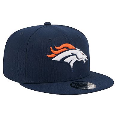 Men's New Era Navy Denver Broncos 9FIFTY Snapback Hat
