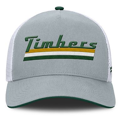 Men's Fanatics Gray Portland Timbers Knuckle Trucker Adjustable Hat