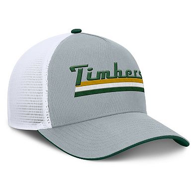 Men's Fanatics Gray Portland Timbers Knuckle Trucker Adjustable Hat