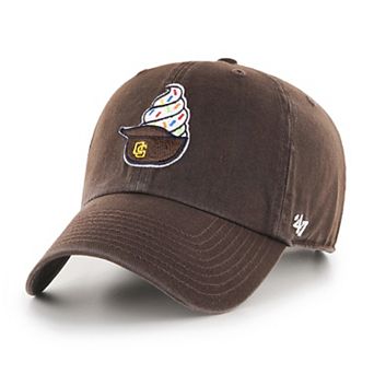 Men's '47 Brown San Diego Padres Ice Cream Helmet Clean Up Adjustable Hat